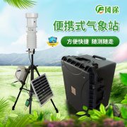 便攜式氣象站專為小區(qū)域氣候監(jiān)測設(shè)計